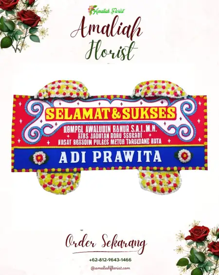 Papan Bunga Ucapan Selamat Sikulan
