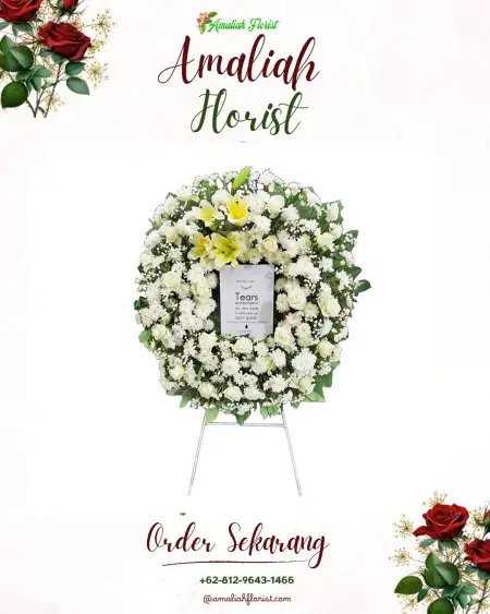 Krans Bunga Duka Sikulan